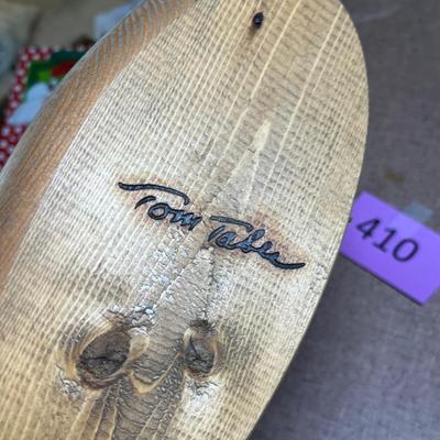 Tom Taber Ducks Unlimited Decoy & other