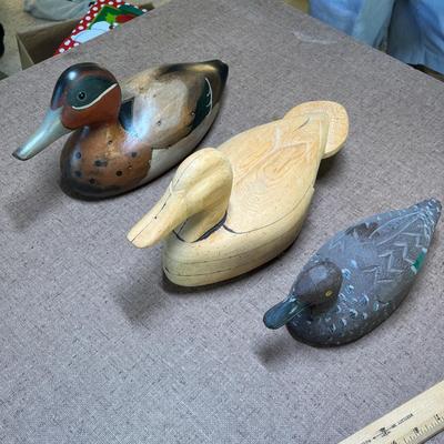 Tom Taber Ducks Unlimited Decoy & other