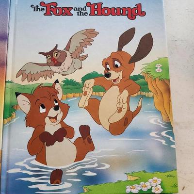 Walt Disney books Pocahontas ,Lion King, 101 dalmatians and Fox and the hound