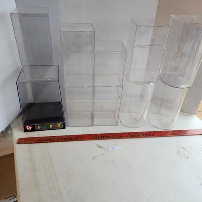 10 Acrylic Plastic Storage Display Case Holder Beanie Baby