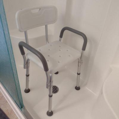 Adjustable Height Shower Seat- Approx 20 1/2" Wide