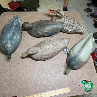 Rubber/ Plastic vintage decoys