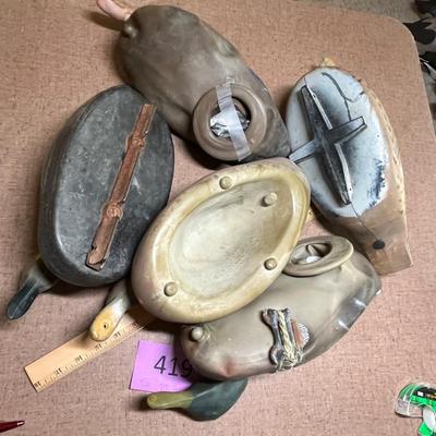Rubber/ Plastic vintage decoys