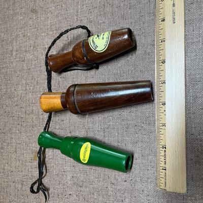 Lot of 3 Duck Calls #1