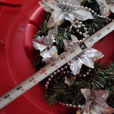 Seasonal Wreaths with Six Plastic Wreath Storage Boxes