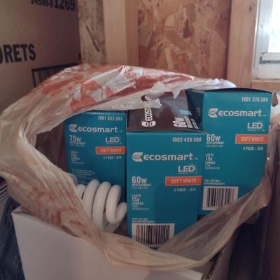 Collection of Household Goods- Light Bulbs, Lawn and Garden Solutions, Coolers, Home Repair Items, etc
