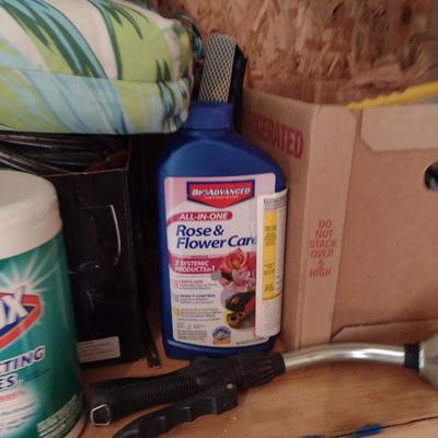 Collection of Household Goods- Light Bulbs, Lawn and Garden Solutions, Coolers, Home Repair Items, etc