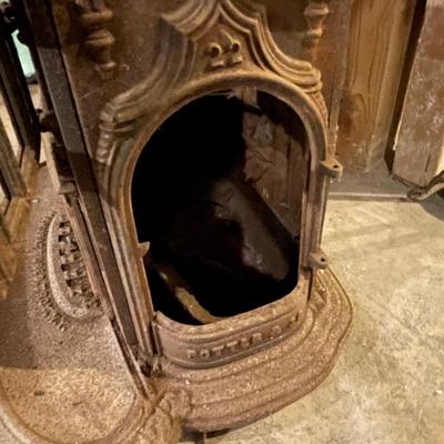 Ornate Vintage Cast Iron Stove