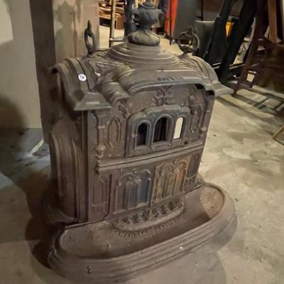 Ornate Vintage Cast Iron Stove