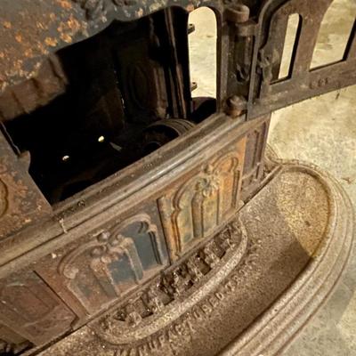 Ornate Vintage Cast Iron Stove