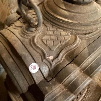 Ornate Vintage Cast Iron Stove