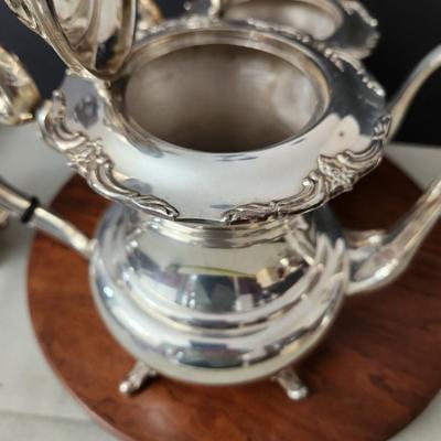 950 Sterling Silver Tea Coffee Creamer Sugar bowl