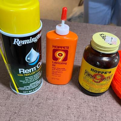 Gun cleaning supplies