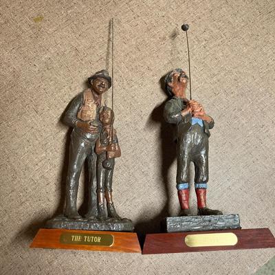 Fishing Sculptures