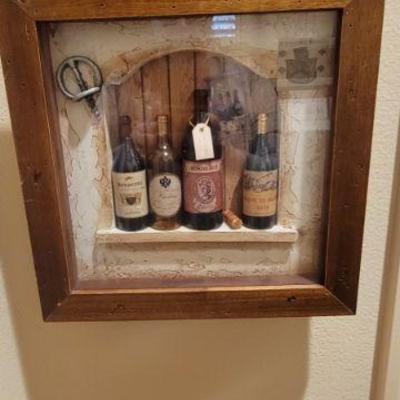 wine shadow box