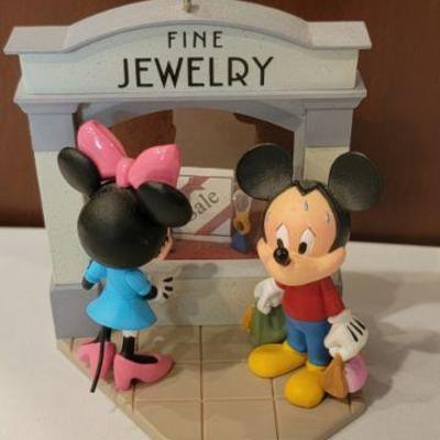 Mickey & Minnie Window shopping  Ornament $5