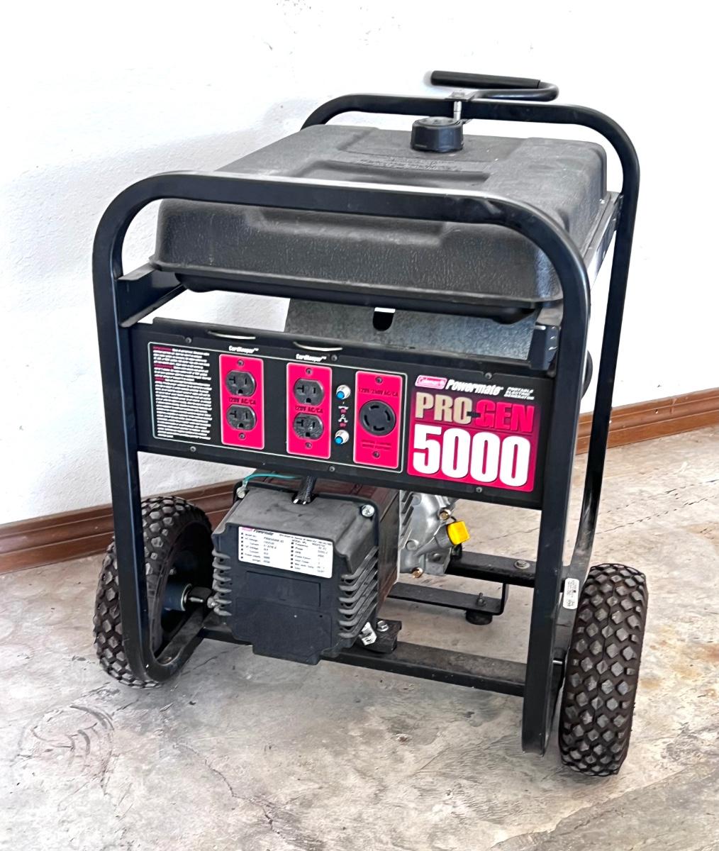 Coleman Powermate ProGen 5000 Generator