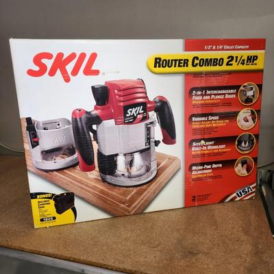 Skil Router Combo New in Sealed Box