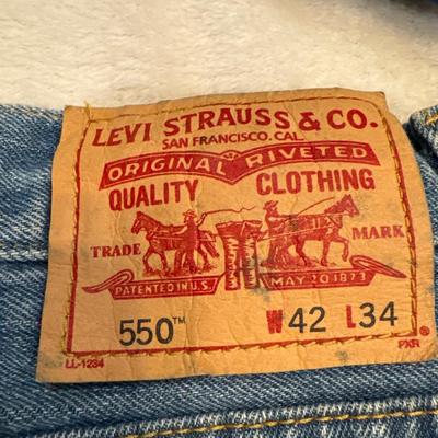 LEVIS 550 Relaxed Fit 42x34