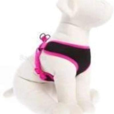 NWT TOP PAW Comfort Dog Harness – Black with Neon Pink Extra Small (XS)