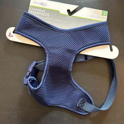 NWT Good 2 Go Mesh Comfort Harness in BLUE Extra Small (XS)