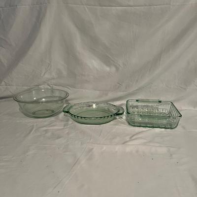 Martha Stewart Everyday Green Glass Bakeware (K-JS)