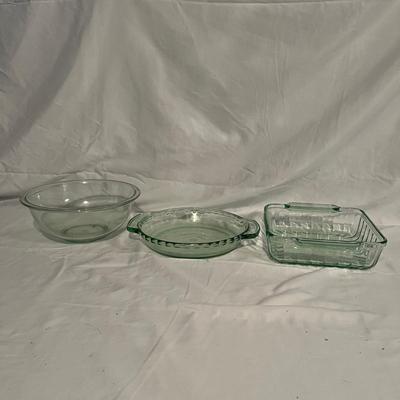 Martha Stewart Everyday Green Glass Bakeware (K-JS)