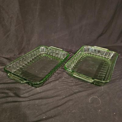 Martha Stewart Everyday Green Glass Bakeware (K-JS)