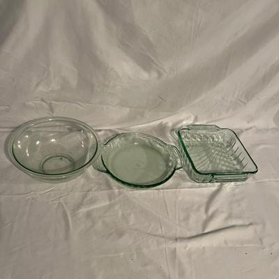 Martha Stewart Everyday Green Glass Bakeware (K-JS)