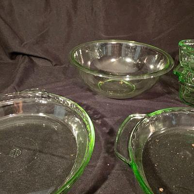 Martha Stewart Everyday Green Glass Bakeware (K-JS)