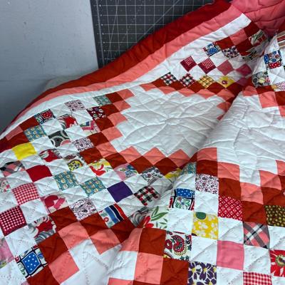 New Hand Made Patchwork Quilt,