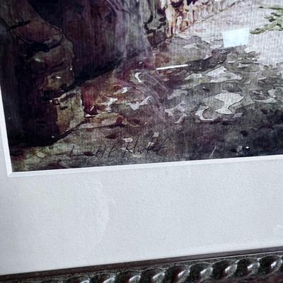 Framed Watercolor