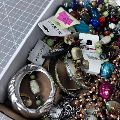 Tray of Costume Jewelry