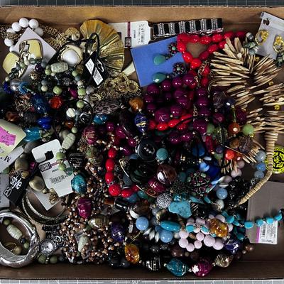 Tray of Costume Jewelry