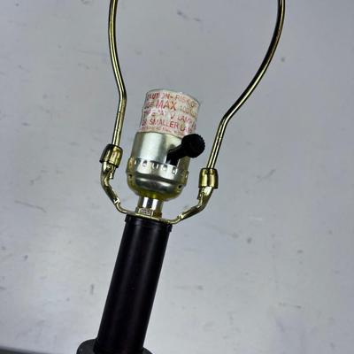 Another Resin Table Lamp Triangular Base