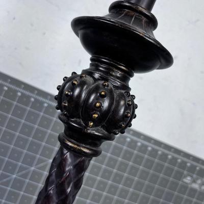 Another Resin Table Lamp Triangular Base