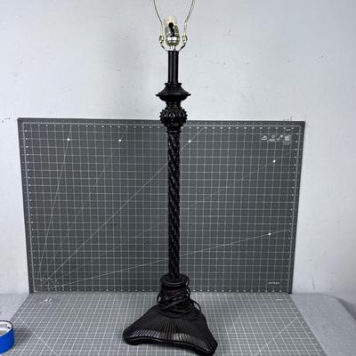 Another Resin Table Lamp Triangular Base