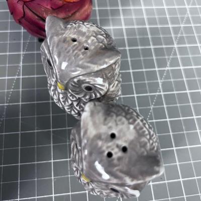 Figurine Salt & Peppers Owls and such