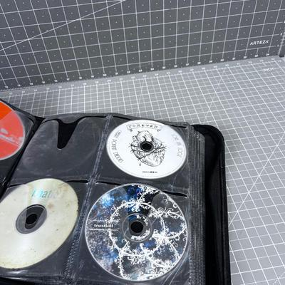 Binder Full of CD's