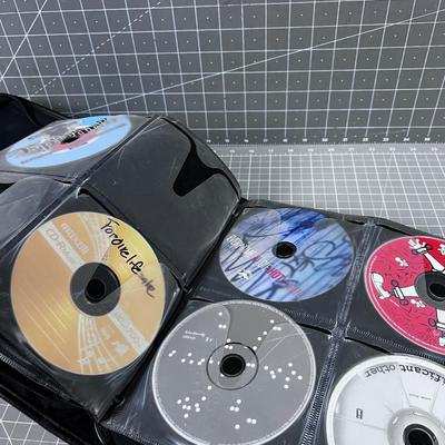 Binder Full of CD's