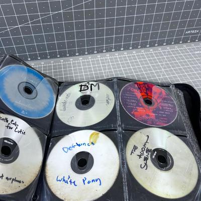 Binder Full of CD's