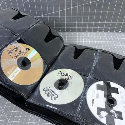 Binder Full of CD's