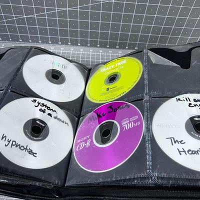 Binder Full of CD's