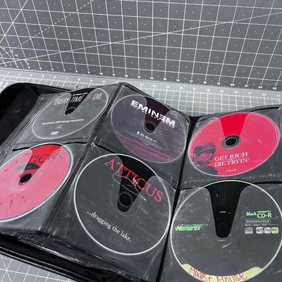 Binder Full of CD's