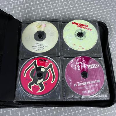 Binder Full of CD's