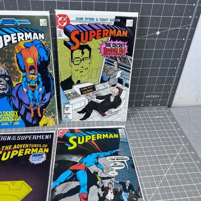 7 Superman Comics