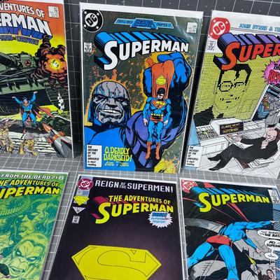 7 Superman Comics