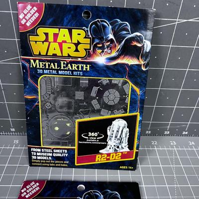 Star Wars Metal Earth 3D Model Kits (2)