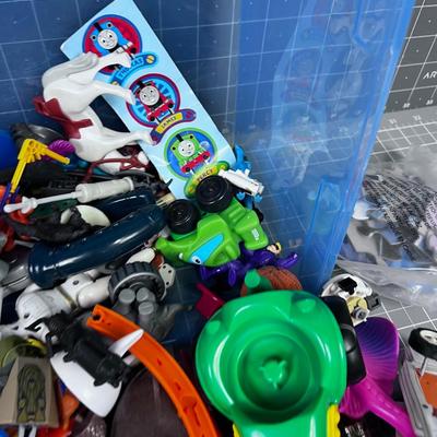 Toy Box Clean Out; Block, Figurines, Animals and Legos