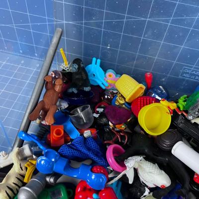 Toy Box Clean Out; Block, Figurines, Animals and Legos